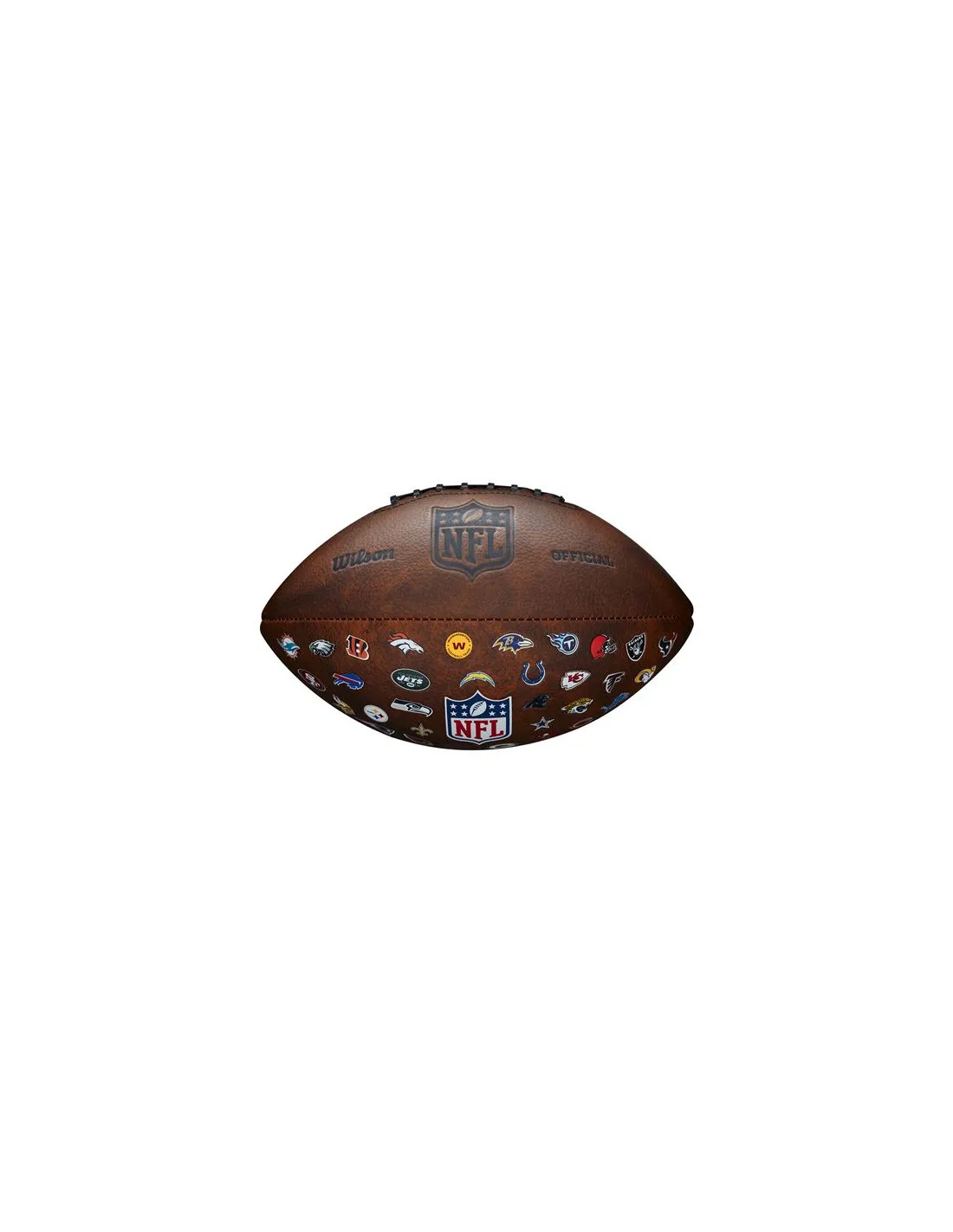 Balón Wilson NFL Off Throwback 32 Team Logo BR