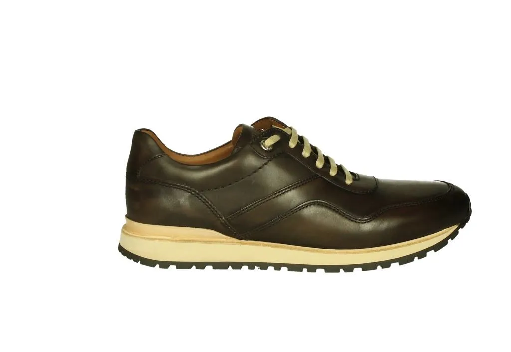 Blucher Cordon Piel Marron Piso Beig