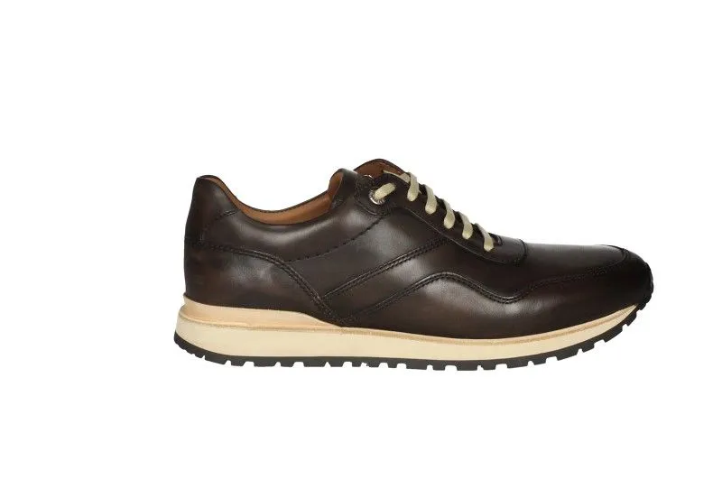 Blucher Cordon Piel Marron Piso Beig