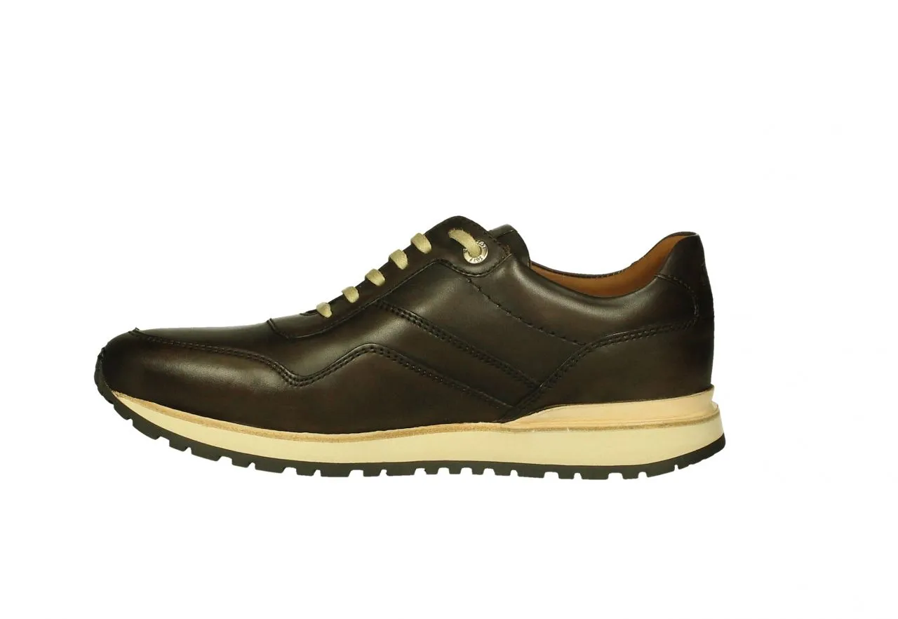 Blucher Cordon Piel Marron Piso Beig