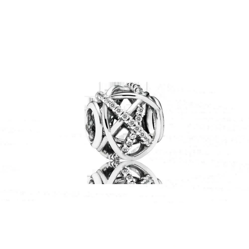 Charm Pandora calado con circonitas. REf 791388CZ