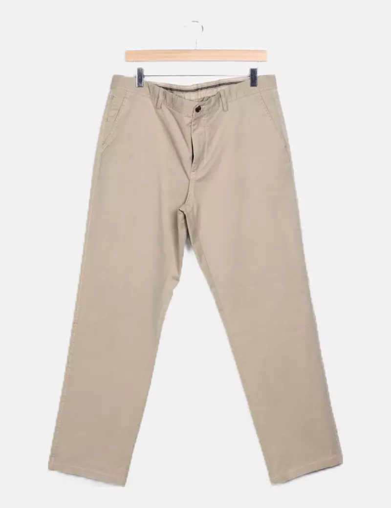 Cortefiel Pantalón beige casual