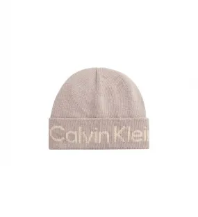 Gorro Logo Reverso Tonal taupe