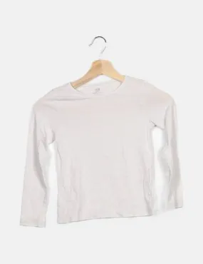 H&M Camiseta blanca casual