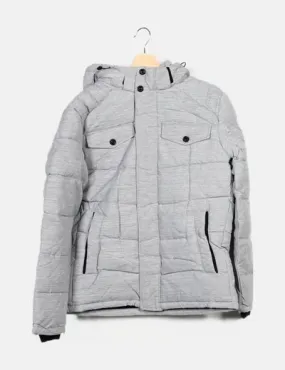 Jack & Jones Chaqueta acolchada gris