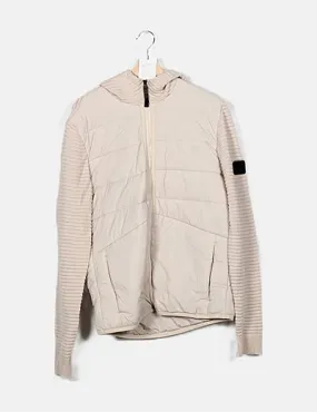 Jack & Jones Chaqueta beige combinada