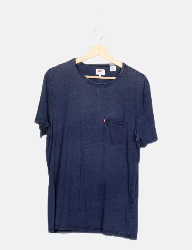 Levi's Camiseta azul marina casual