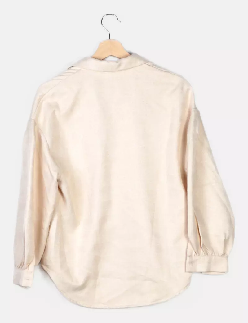 Molly Bracken Sobrecamisa beige casual