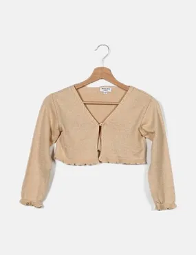 Neck & Neck Chaqueta punto beige