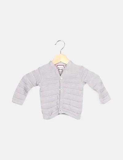 Neck & Neck Chaqueta punto gris