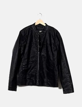 ONLY & SONS Chaqueta biker negra