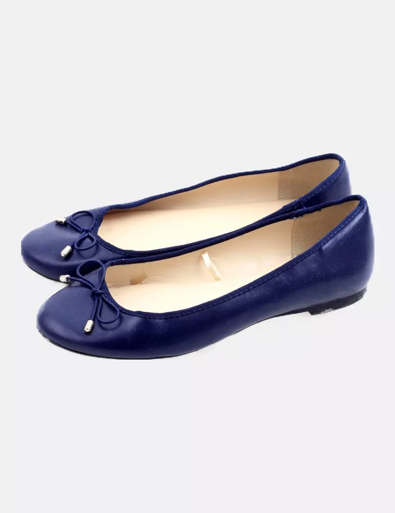 Parfois Bailarina azul marino casual