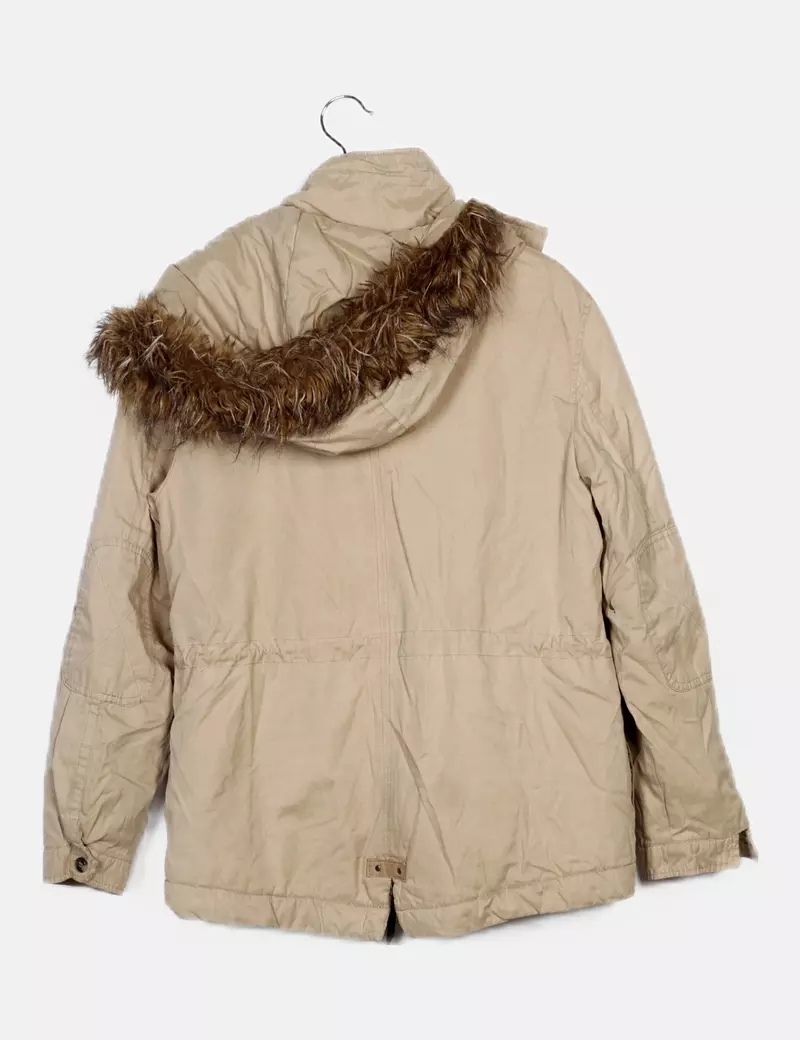 Pull&Bear Parka beige casual