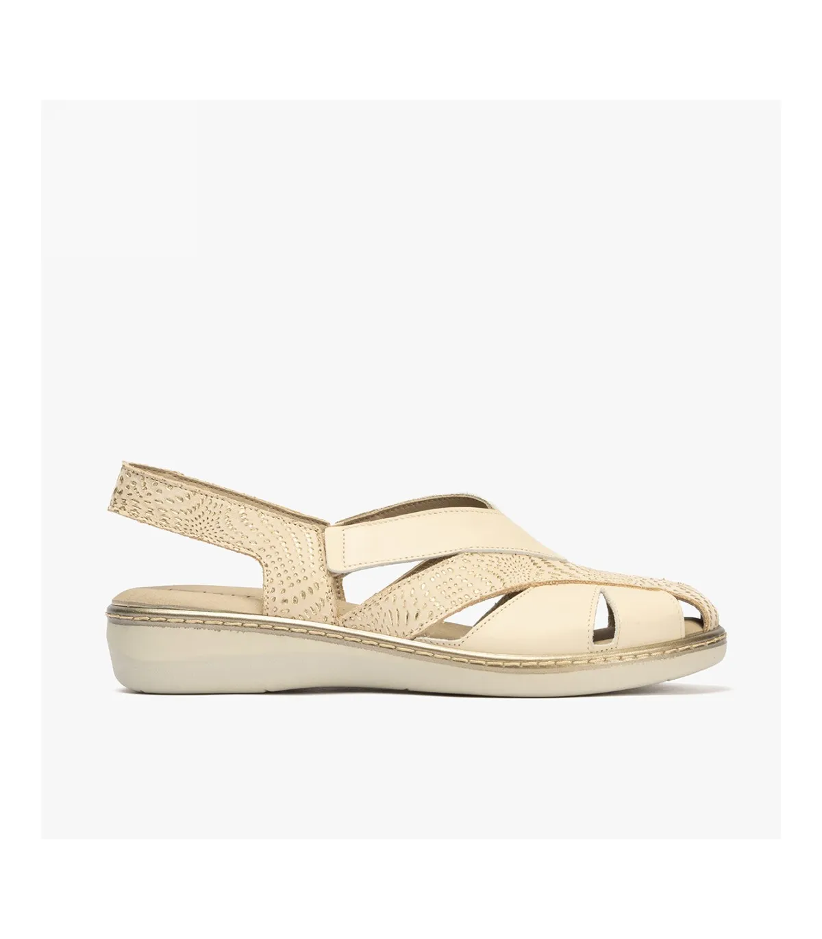 SANDALIAS PIEL MUJER PITILLOS 5583