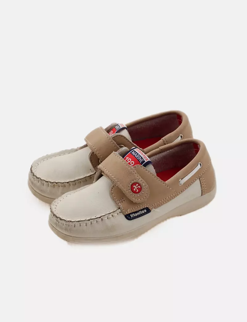 TITANITOS Náutico beige casual