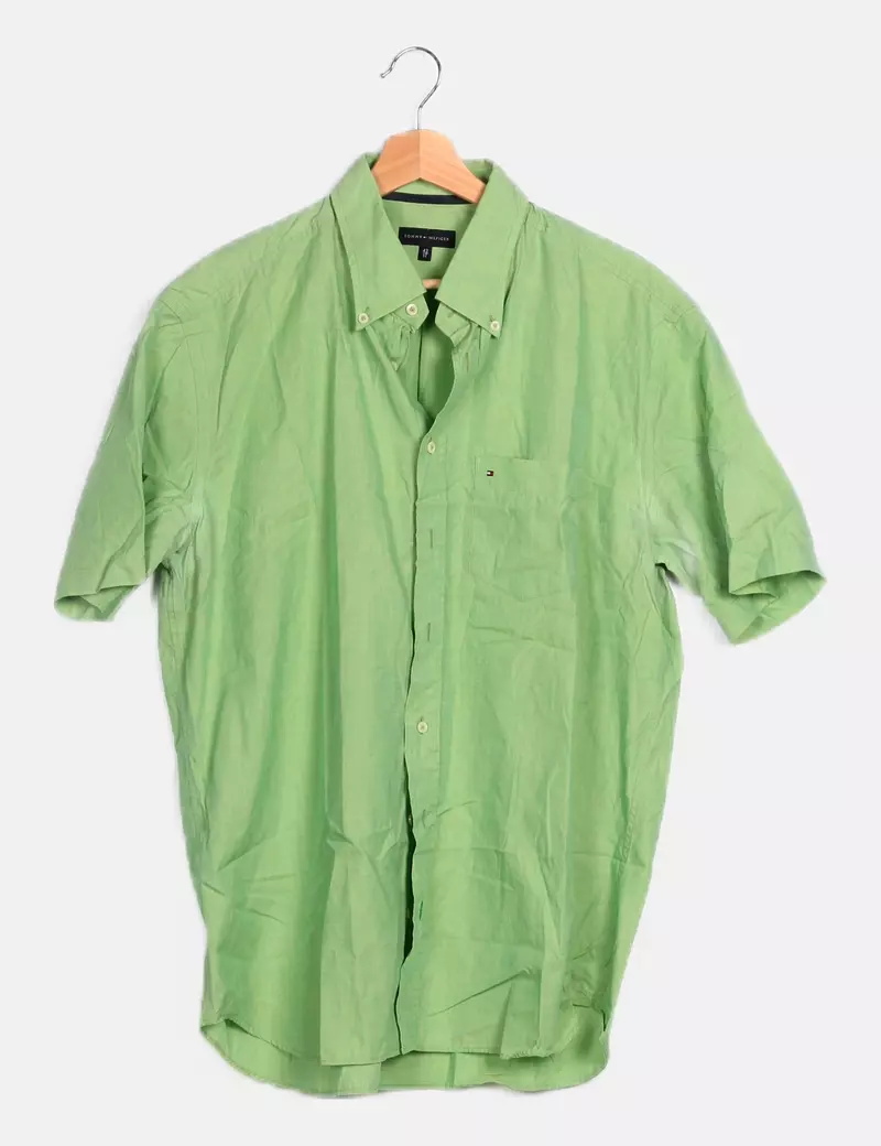 Tommy Hilfiger Camisa verde casual