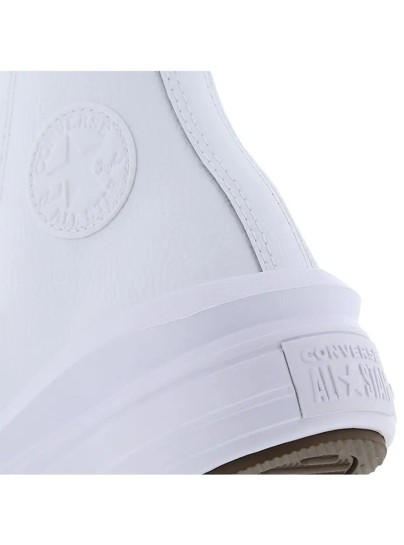 Zapatilla Junior Converse Move piel blanco