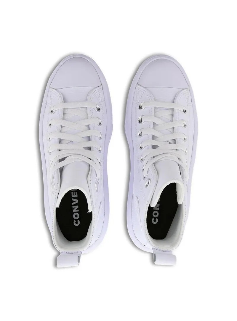 Zapatilla Junior Converse Move piel blanco