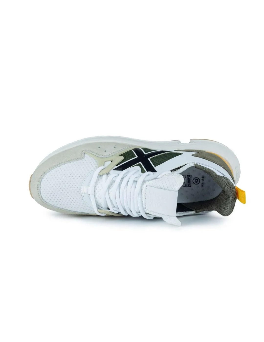 Zapatillas Munich Clik 63 blanco y verde para hombre