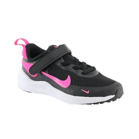 Zapatillas Nike Revolution 7 Negro-Rosa velcro