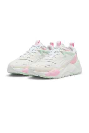 Zapatillas Puma RS-X Efekt Summer Blanco, Verde y Rosa